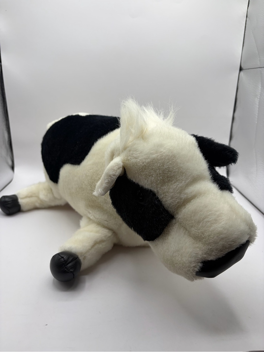 Folktails by Folkmanis COW 16" Hand Puppet Plush Stuffed Toy